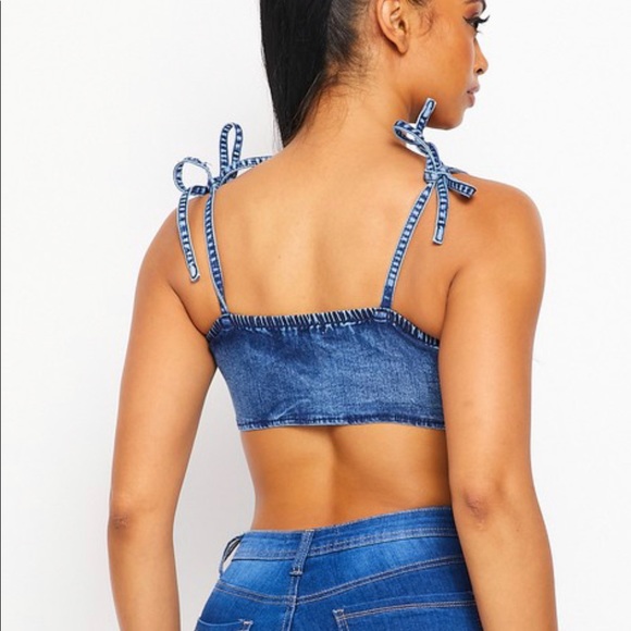 Denim bra - Picture 3 of 3